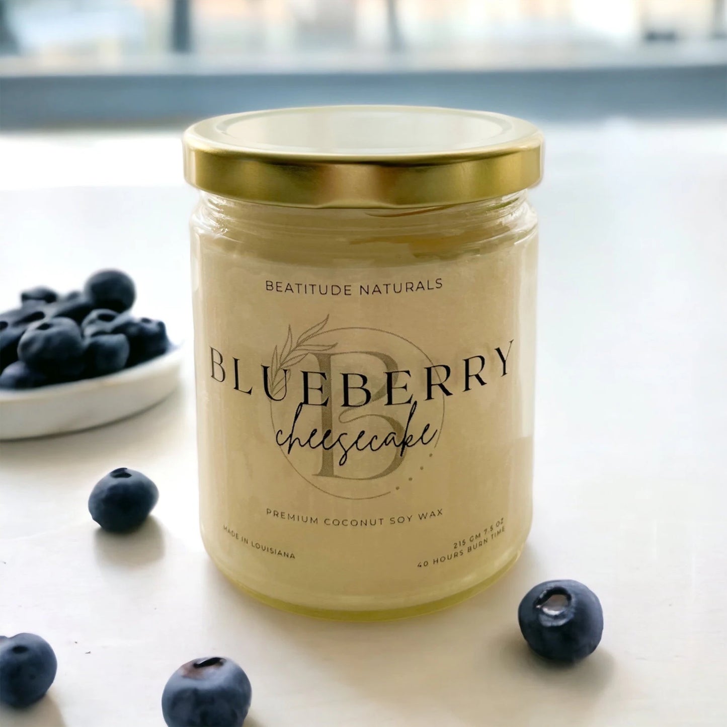 Blueberry Cheesecake candle
