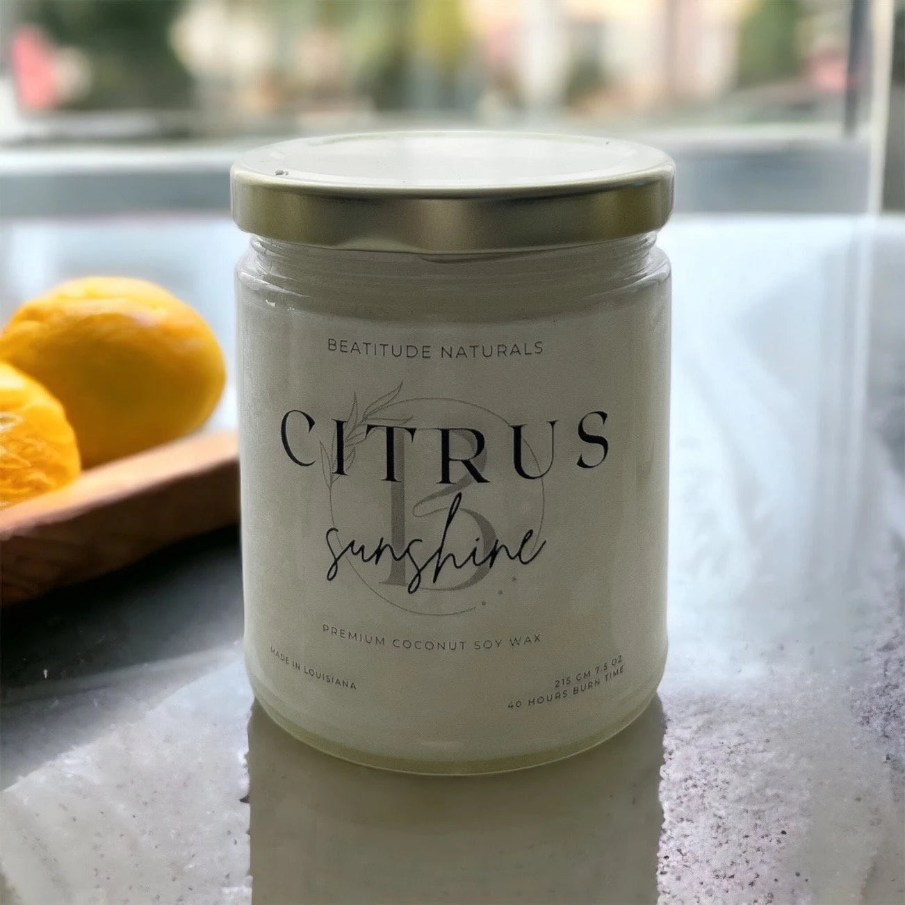Citrus Sunshine candle