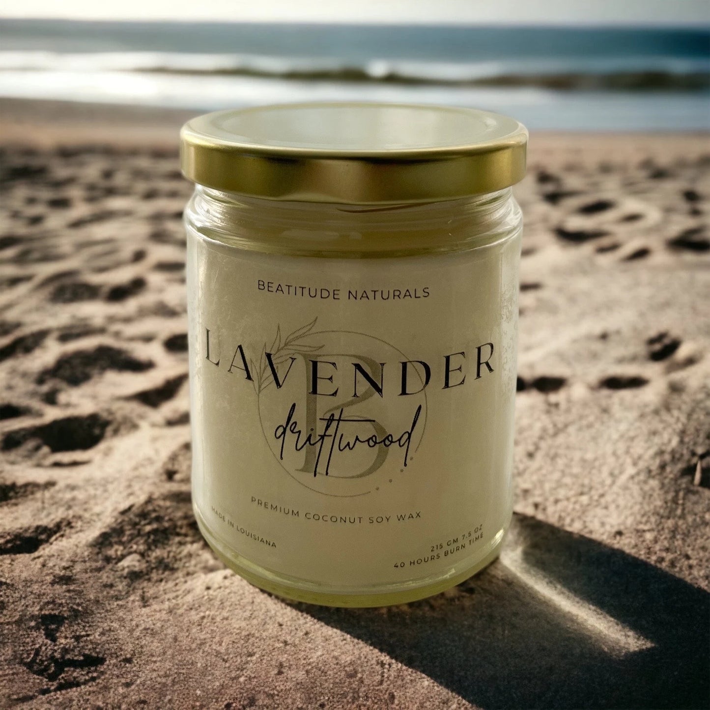 Lavender Driftwood candle