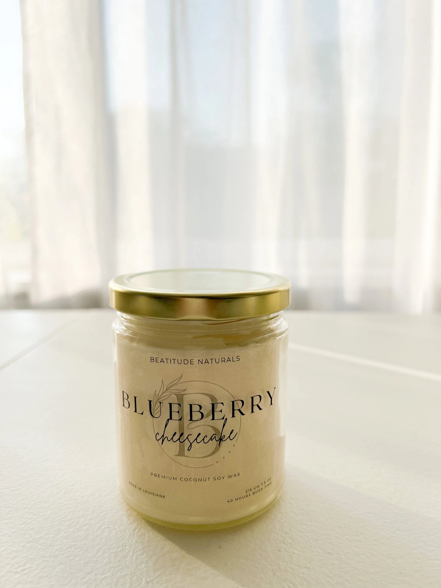 Blueberry Cheesecake candle