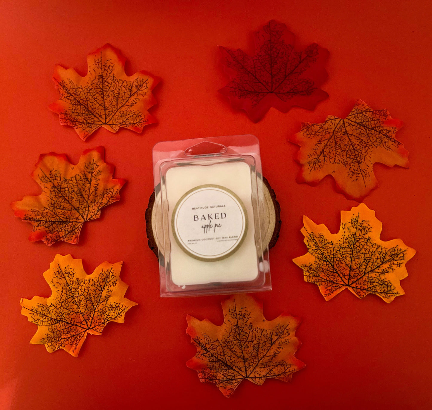 Baked Apple Pie Coconut Soy Wax Melt 3 oz