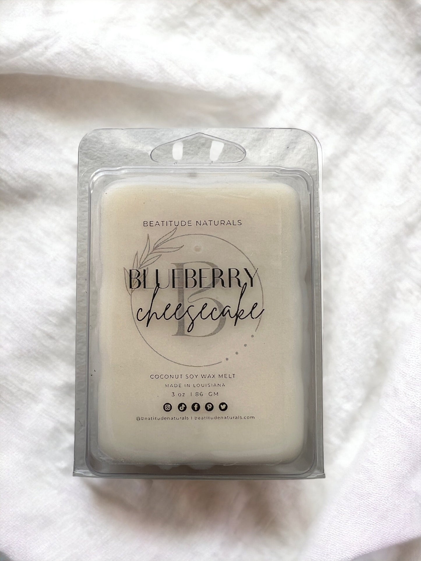 Blueberry cheesecake wax melts