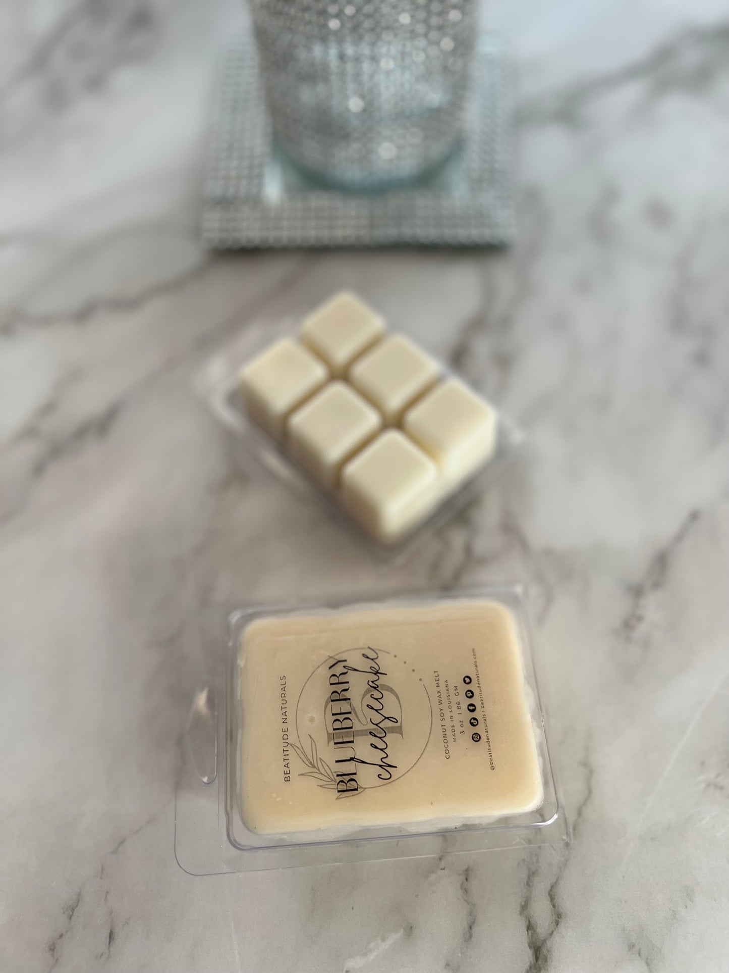 Blueberry Cheesecake Coconut Soy Wax Melt 3 oz