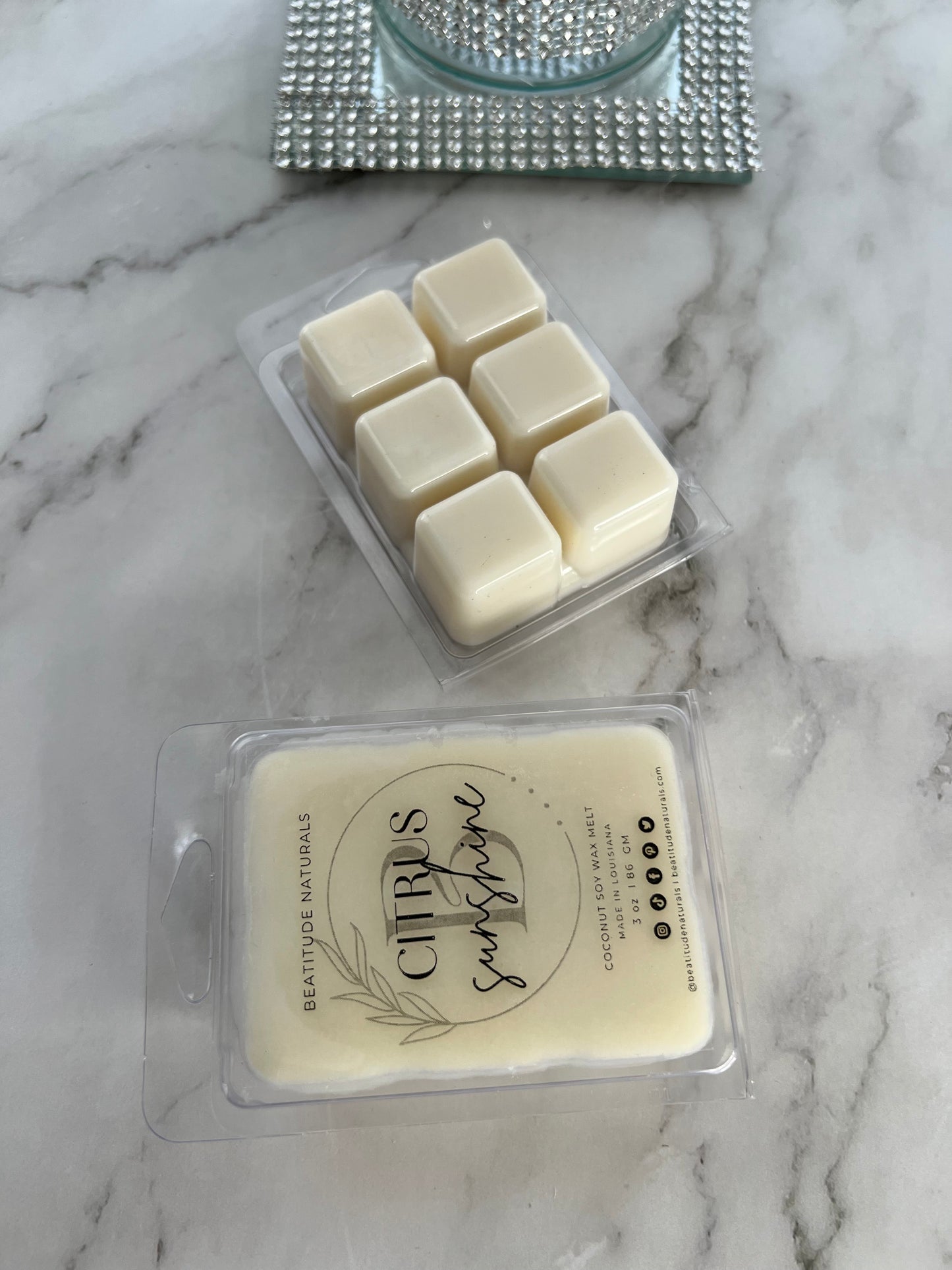 Citrus Sunshine Coconut Soy Wax Melt 3 oz