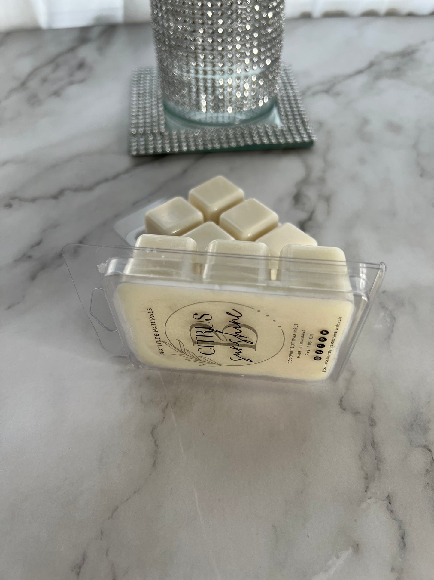Citrus Sunshine Coconut Soy Wax Melt 3 oz