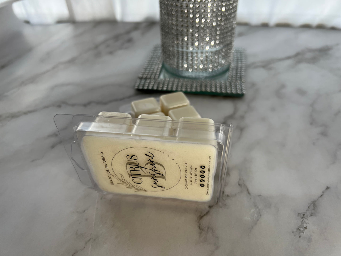 Citrus Sunshine Coconut Soy Wax Melt 3 oz