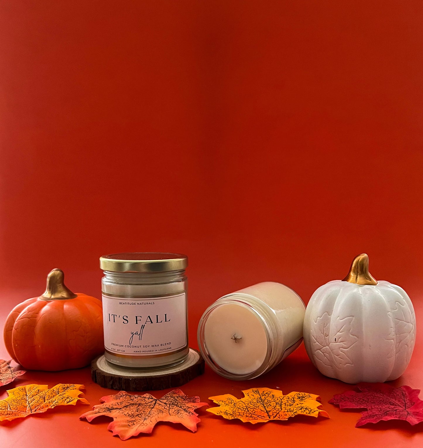 It's Fall Yall Coconut Soy Candle 8 oz