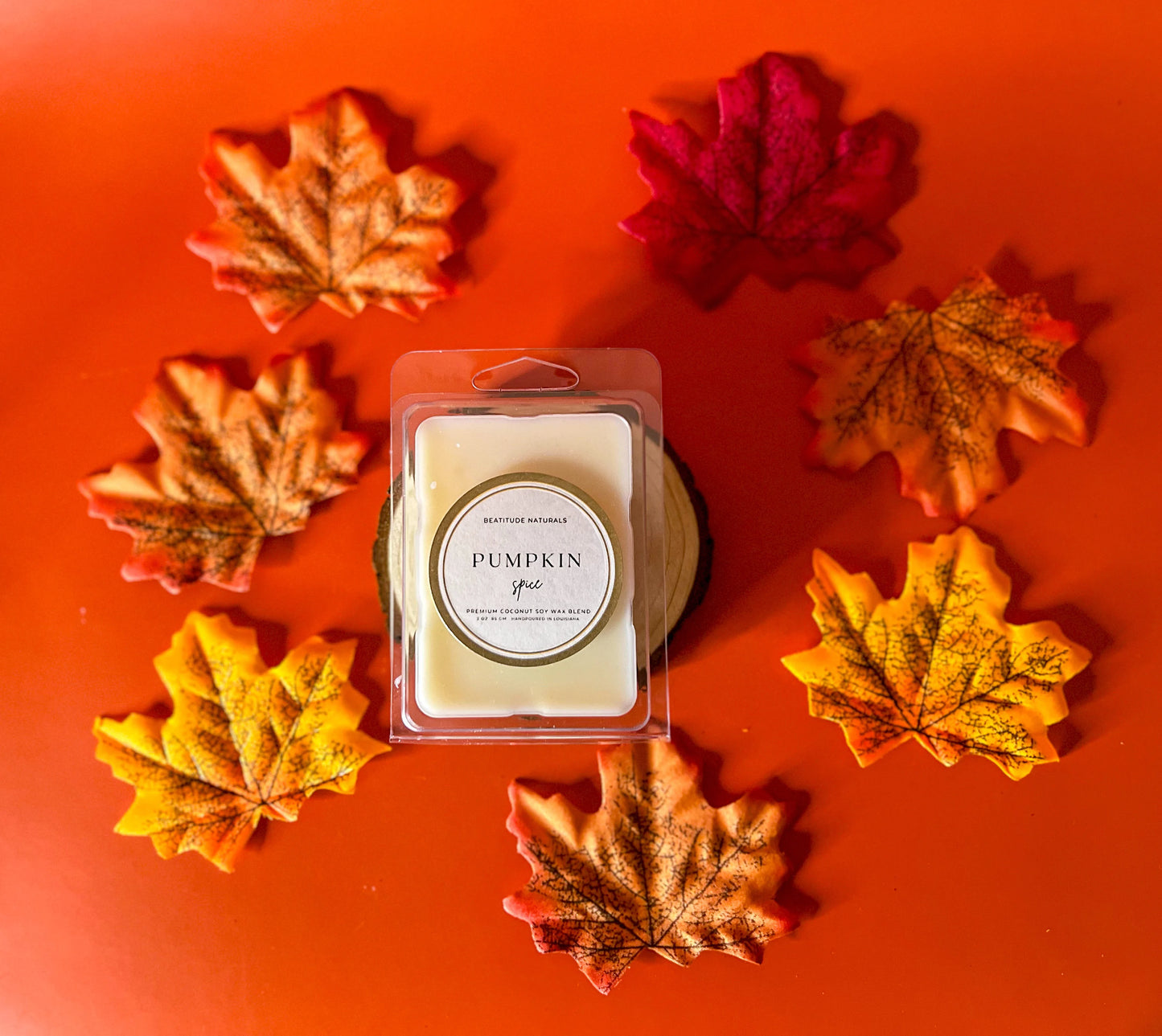 Pumpkin Spice Coconut Soy Wax Melt 3 oz